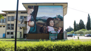 Street art. Il murale di Ravo Mattoni a Bassano del Grappa