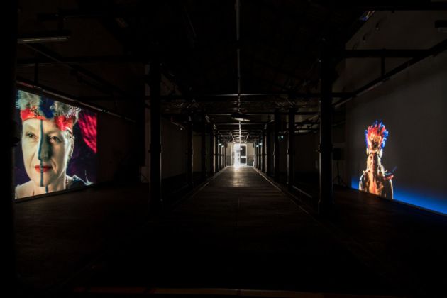 Rä di Martino. Afterall (a space mambo). Exhibition view at Ex Mattatoio, Roma 2019. Photo Roberto Fellicò