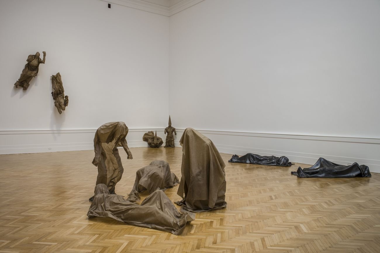 Robert Morris. Installation view at La Galleria Nazionale, Roma 2019. Photo Anton Giulio Onofri © Galleria Nazionale d’Arte Moderna e Contemporanea