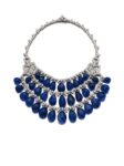 Sapphire and diamond necklace Bulgari credits Sotheby's