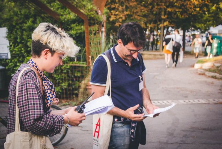 Simon Wilkinson e Myra Appannah, BriGHTBLACK. PerAspera Festival, Bologna 2019. Photo Grazia Perilli