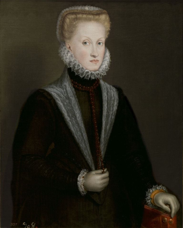 Sofonisba Anguissola, La regina Anna di Spagna, 1573. Madrid, Museo Nacional del Prado