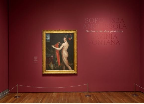 Sofonisba Anguissola & Lavinia Fontana. Exhibition view at Museo del Prado, Madrid 2019