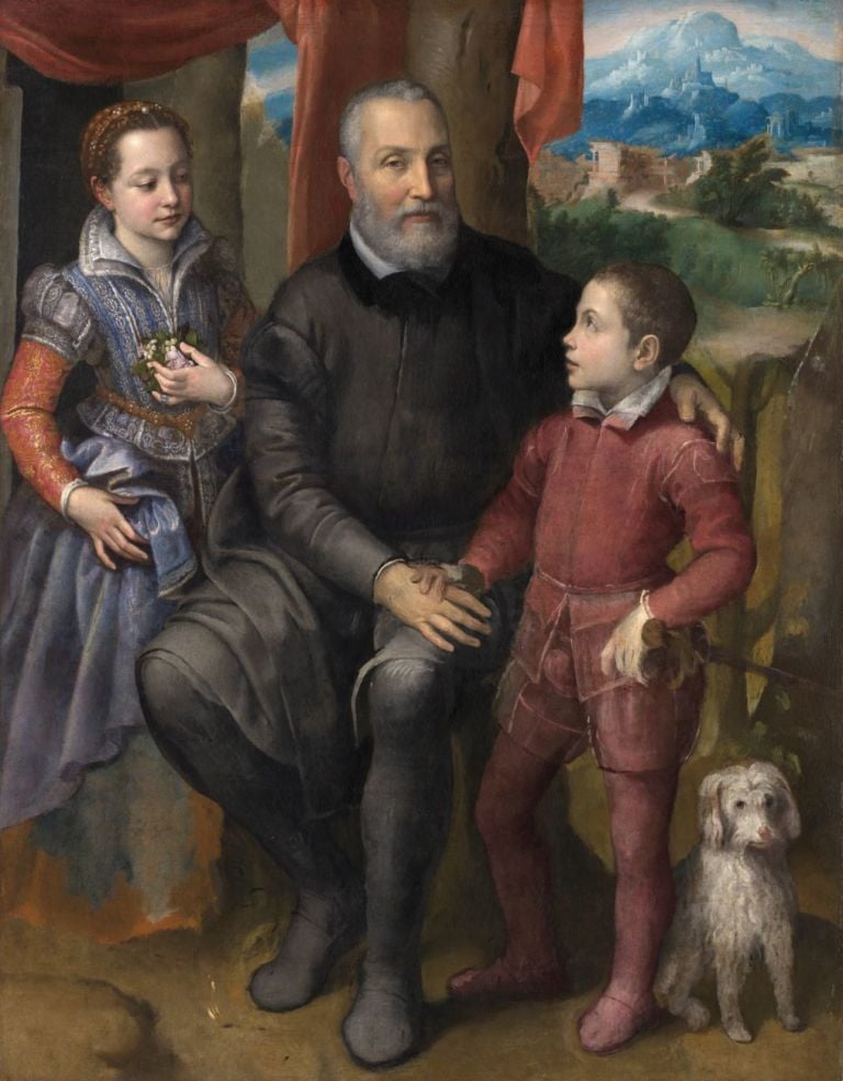 Sofonisba Anguissola, Ritratto di famiglia, 1558. Niva, The Nivaagaard Collection