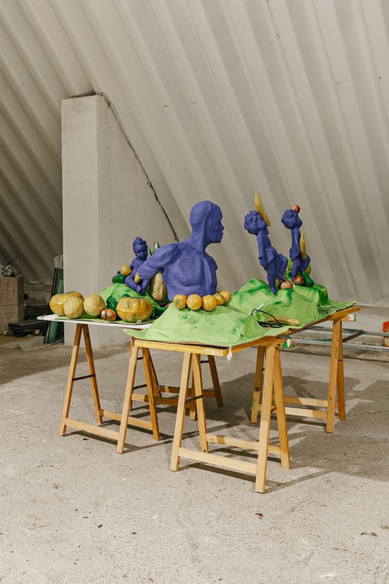 The Land of Cockaigne _ Il paese della Cuccagna. Exhibition view at Cava Paradiso, Matera 2019. Photo Pierangelo Laterza