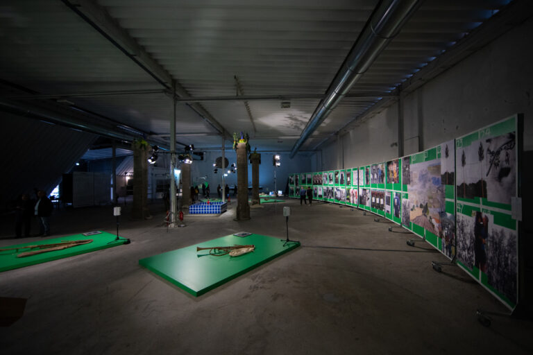 The Land of Cockaigne _ Il paese della Cuccagna. Exhibition view at Cava Paradiso, Matera 2019. Photo Pierangelo Laterza