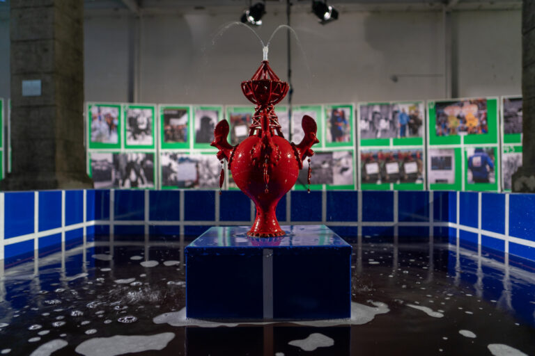 The Land of Cockaigne _ Il paese della Cuccagna. Exhibition view at Cava Paradiso, Matera 2019. Photo Pierangelo Laterza