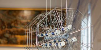 The Only Stable Thing. Exhibition view at Scala del Bovolo, Venezia. Photo Silvia Longhi