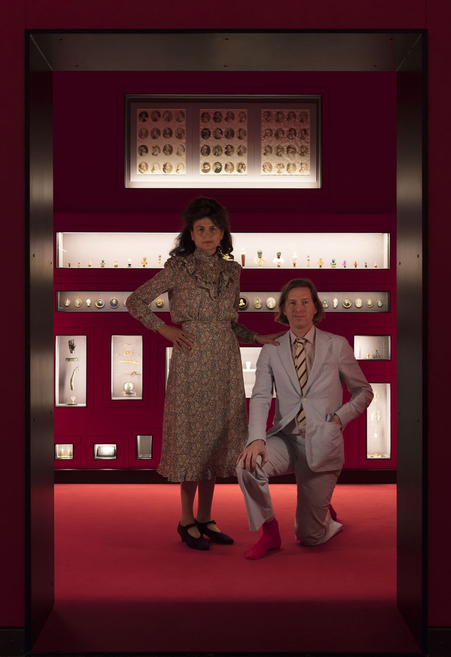 Wes Anderson & Juman Malouf. Photo Andrea Rossetti. Courtesy Fondazione Prada