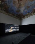 Yuri Ancarani, San Siro, 2014. Installation view at Castello di Rivoli Museo d'Arte Contemporanea. Photo Antonio Maniscalco. Courtesy Castello di Rivoli Museo d'Arte Contemporanea, Rivoli-Torino