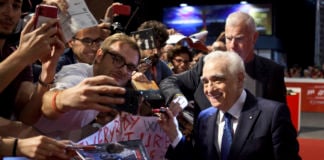 Martin Scorsese sul red carpet della Festa del Cinema di Roma 2019