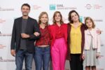 ROME, ITALY - OCTOBER 26: (L-R) Vincenzo Amato, Cristina Comencini, Beatrice Grannò, Giovanna Mezzogiorno and Clelia Rossi Marcelli attend the photocall of the movie "Tornare" during the 14th Rome Film Festival on October 26, 2019 in Rome, Italy. (Photo by Vittorio Zunino Celotto/Getty Images for RFF)