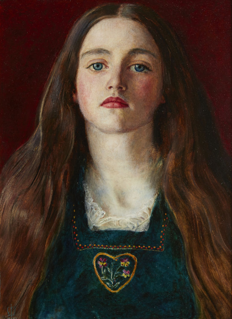 Sophy Gray by John Everett Millais, 1856. Private Collection