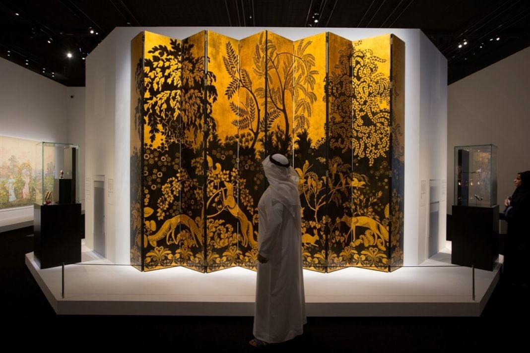 10,000 Years of Luxury. Installation view at Louvre Abu Dhabi, 2019 © Department of Culture and Tourism – Abu Dhabi. Photo Ismail Noor - Seeing Things