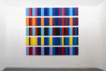Piero Mottola - Sequenze Cromatiche E22 A, B, C, D, E, F, 2000-2002, tempera vinilica su tavola