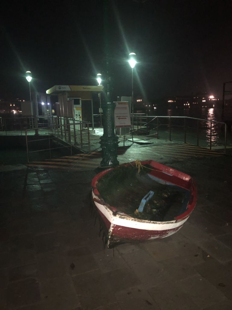 Acqua alta a Venezia, novembre 2019, photo Giovanni Leone