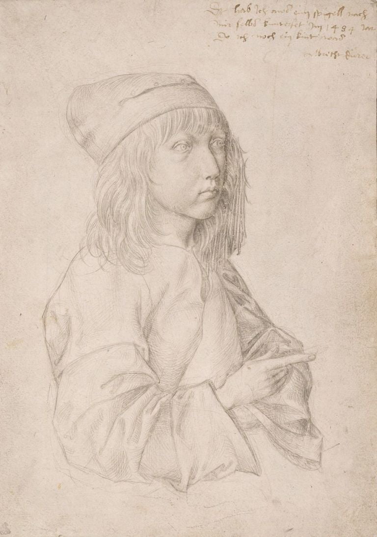 Albrecht Dürer, Selbstbildnis als Dreizehnjähriger, 1484 © Albertina, Vienna
