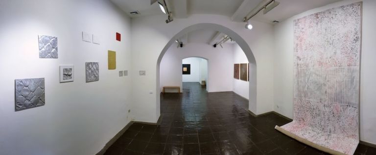 Baldo Diodato. Tappeto sonoro. Exhibition view at Galleria Paola Verrengia, Salerno 2019