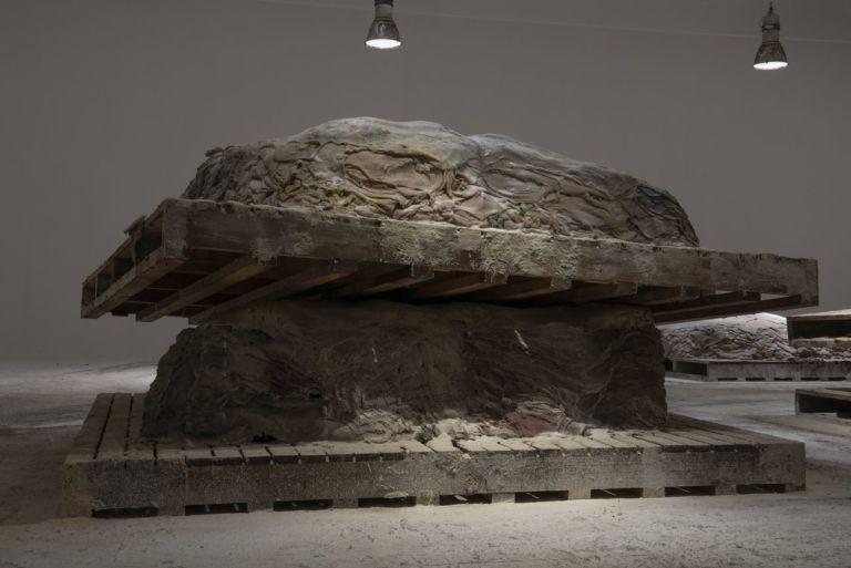 Berlinde de Bruyckere, Aletheia, on vergeten. Installation view at Fondazione Sandretto Re Rebaudengo, Torino 2019. Photo © Mirjam Devriendt