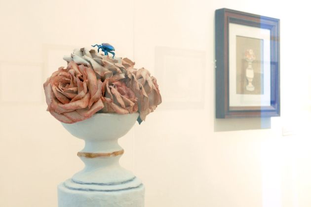 Bertozzi & Casoni. Elogio dei fiori finti. Exhibition view at Museo Morandi, Bologna 2019, photo Roberto Serra/Iguana