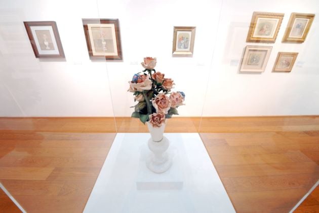 Bertozzi & Casoni. Elogio dei fiori finti. Exhibition view at Museo Morandi, Bologna 2019, photo Roberto Serra/Iguana