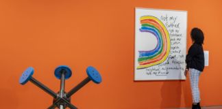 Colored People Time. Banal Presents. Installation view at ICA Institute of Contemporary Art, University of Pennsylvania, 2019. Photo Constance Mensh