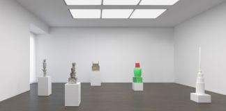 Cy Twombly. Sculpture. Exhibition view at Gagosian, Londra 2019