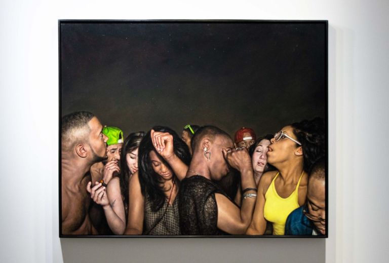 Dan Witz, Nite rave II, 2018