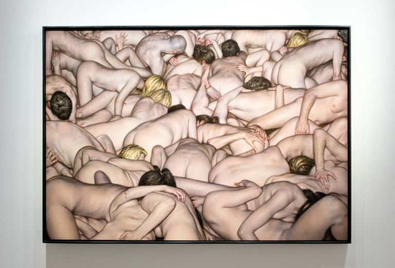 Dan Witz, Orgy (Big), 2016