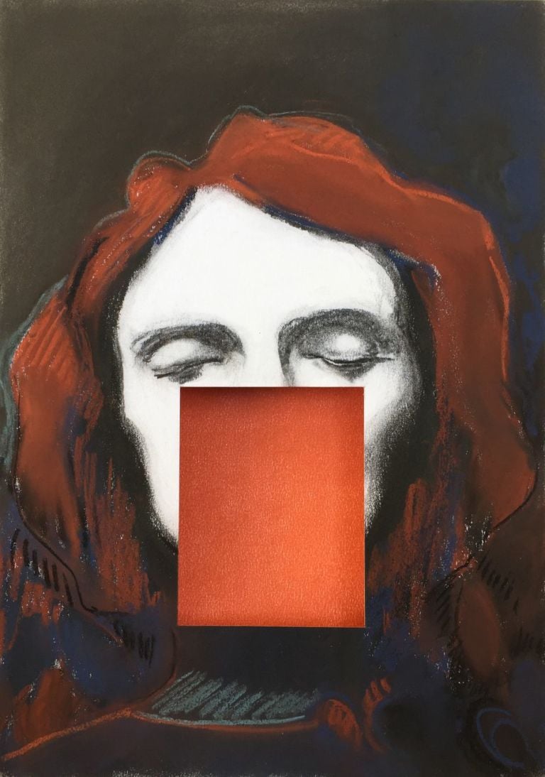 Elena Ricci, mask I 2018, cm 42x30