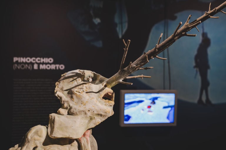 Enigma Pinocchio. Exhibition view at Villa Bardini, Firenze 2019. Photo Michele Monasta