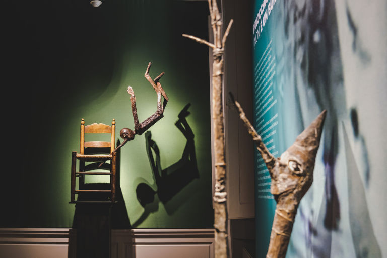 Enigma Pinocchio. Exhibition view at Villa Bardini, Firenze 2019. Photo Michele Monasta