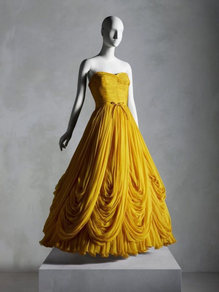 Evening Dress, Jean Dessès (French, born Egypt, 1904– 1970), fall:winter 1953–54 © Nicholas Alan Cope / Courtesy of the Metropolitan Museum of Art