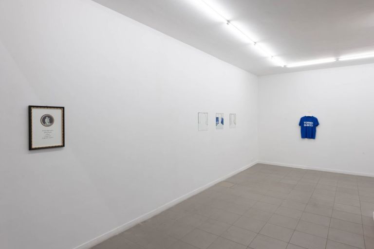 Gea Casolaro. Molto visibile, troppo invisibile. Exhibition view at The Gallery Apart, Roma 2019