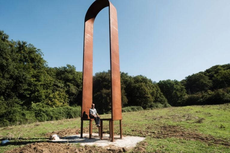 Giancarlo Neri, Dialogo Infinito. Parco del Sorbo, Formello, Roma, 2019. Photo © Angelo Cricchi. Courtesy Angelo Cricchi&ARTE.it