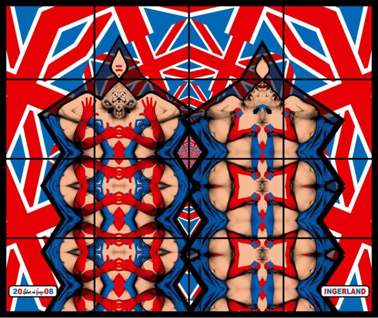 Gilbert & George, Ingerland, dalla serie Jack Freak Pictures, 2008. Courtesy S.M.ART Contemporary