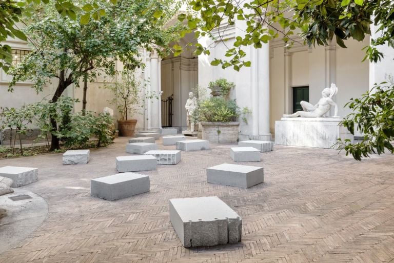 Giovanni Anselmo. Entrare nell’opera. Exhibition view at Accademia Nazionale di San Luca Palazzo Carpegna, Roma 2019. Photo Andrea Veneri