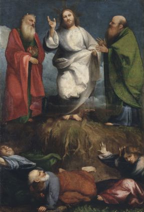 Giovanni Antonio de' Sacchis detto il Pordenone, Trasfigurazione, 1515 16. Milano, Pinacoteca di Brera