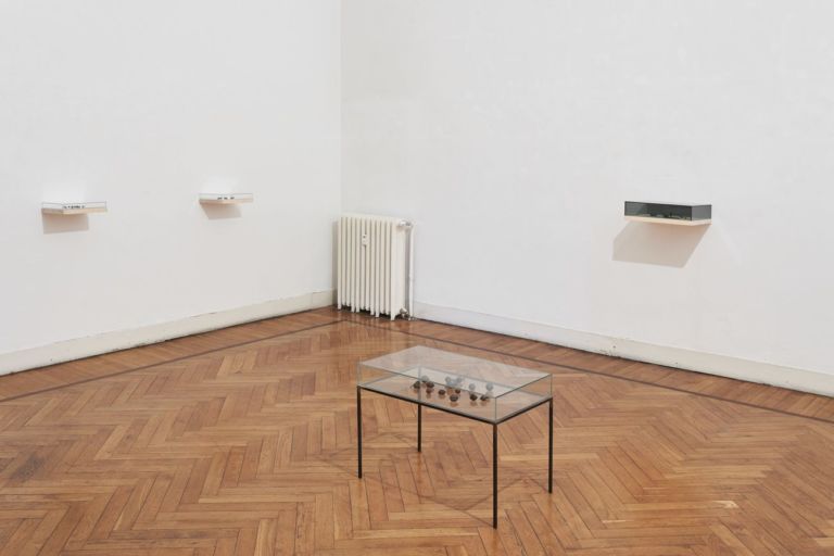 Giovanni Oberti. La pelle degli oggetti. Installion view at Galleria Milano, Milano 2019. Photo Floriana Giacinti. Courtesy Galleria Milano