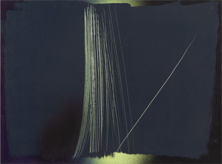 Hans Hartung, T1963 K42, 1963. Courtesy Mazzoleni, London Torino