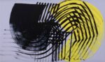 Hans Hartung, T1975 H46, 1975. Courtesy Mazzoleni, London Torino