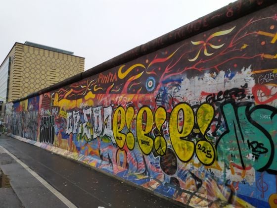 Fulvio Pinna e il Muro di Berlino