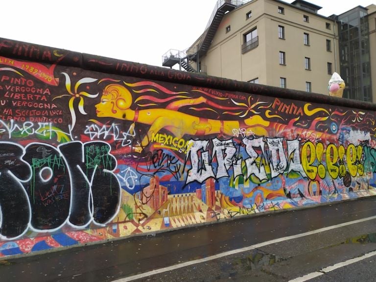 Fulvio Pinna e il Muro di Berlino