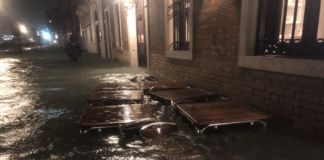Acqua alta a Venezia - novembre 2019