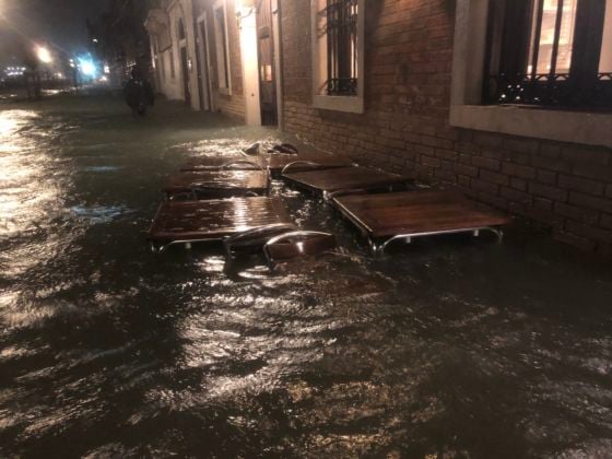 Acqua alta a Venezia - novembre 2019