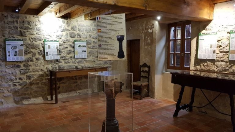 Il museo di Rennes le Château nel 2019