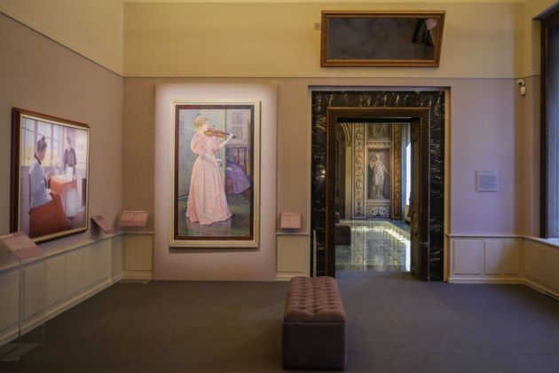 Impressionisti segreti. Exhibition view at Palazzo Bonaparte, Roma 2019. Photo Gianfranco Fortuna