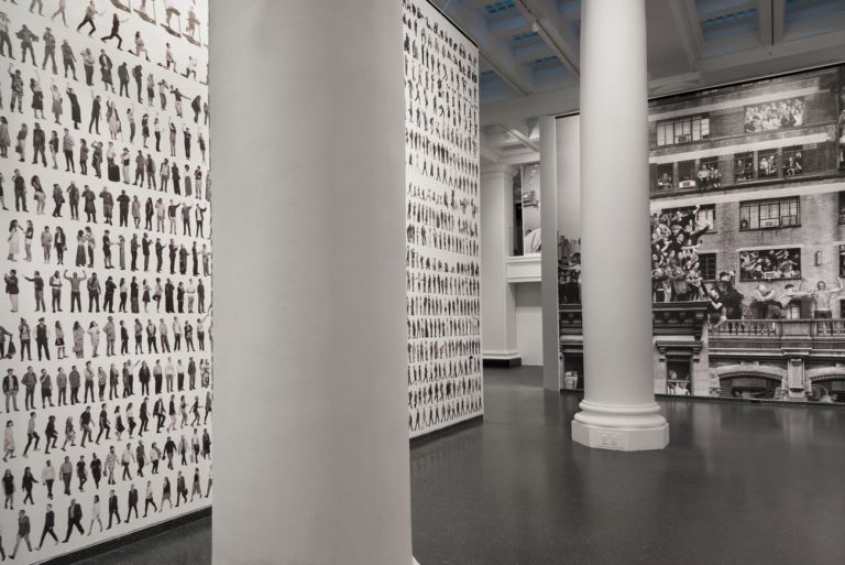 JR. Chronicles Exhibition view at Brooklyn Museum, New York City 2019. Image courtesy Brooklyn Museum, photo Jonathan Dorado