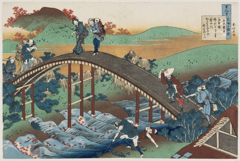 Katsushika Hokusai, dalla serie Hyakunin isshu uba ga etoki, 1835 36 ca. Museum of Fine Arts, Boston. Photo © Museum of Fine Arts, Boston