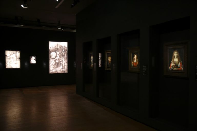 Léonard de Vinci. Exhibition view at Musée du Louvre, Parigi 2019 © Musée du Louvre Antoine Mongodin